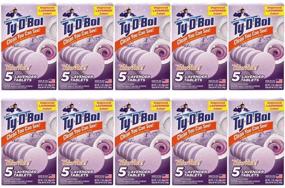 img 4 attached to Freshen Your Bathroom with Ty-D-Bol Lavender Tablets Value 5 Pack - Pack of 10 for Ultimate Cleaning and Deodorizing