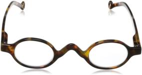 img 3 attached to 👓 Enhance Your Style and Vision with Peepers by peeperspecs The Rogue Round Reading Glasses