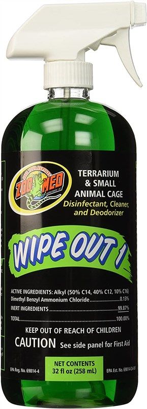 zoo med wipe out disinfectant 로고