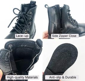 img 3 attached to 👶 HULYKA Toddler Winter Boots - Waterproof & Insulated Ankle Boots for Outdoor Adventures