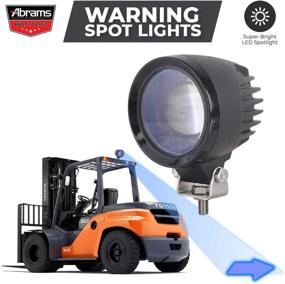 img 1 attached to Abrams Blue Forklift Safety Light