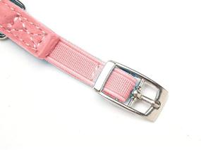 img 2 attached to 8-11 Inches Yangbaobao Heart Bling Cat Collar with Safety Belt, Bell, and Enhanced SEO