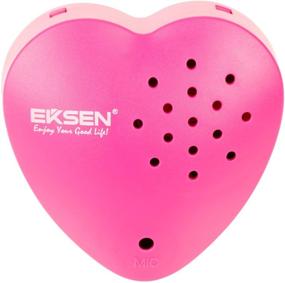 img 3 attached to 🐻 EKSEN Teddy Bear Voice Recorder: 2 Pack - 30 Seconds Toy Voice Box for Stuffed Animal, Easy Recording, Ideal for DIY Gifts - Pink (2 Pack)