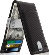 slim money clip wallets for men - stylish accessories for wallets, card cases & money organizers logo