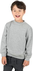 img 2 attached to 👕 Variety of Colors Leveret Kids & Toddler Long Sleeve Sweatshirt for Boys and Girls (Size 2-14 Years)