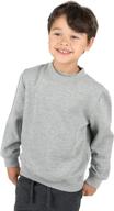 👕 variety of colors leveret kids & toddler long sleeve sweatshirt for boys and girls (size 2-14 years) logo
