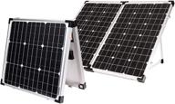 🌞 portable folding solar kit gp-psk-130 by go power! with 10 amp solar controller - 130w logo