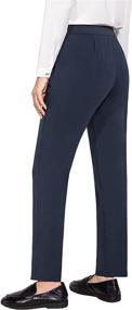 img 3 attached to 👖 BALEAF Women's Fleece-Lined Pants: Comfortable Sweatpants for Casual Work with Pull-On Styling, Straight Leg, and Convenient Zippered Pockets