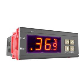 img 2 attached to 🌡️ Aideepen STC-1000 Digital Temperature Controller AC 110V-220V 10A Heating Cooling Thermostat w/NTC Sensor - All-Purpose Temperature Control for Improved Energy Efficiency