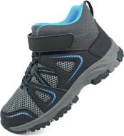 👟 collision boys' outdoor sneakers: yeskis athletic trekking shoes logo