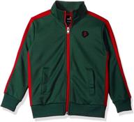 🧥 southpole boys' full-zip track jacket for athletics logo