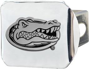img 4 attached to 🐊 NCAA University of Florida Gators Chrome Hitch Cover - FANMATS 14984 - 3.4"x4