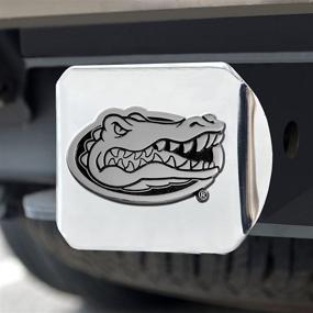 img 3 attached to 🐊 NCAA University of Florida Gators Chrome Hitch Cover - FANMATS 14984 - 3.4"x4