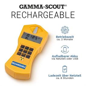 img 2 attached to Gamma Scout Rechargeable Hand Held Radiation Detector