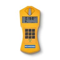 gamma scout rechargeable hand held radiation detector logo