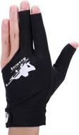 🎱 high-performance breathable billiard pool gloves | versatile left or right hand fit | ideal for shooters, carom, snooker and cue sports логотип