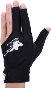 img 4 attached to 🎱 High-Performance Breathable Billiard Pool Gloves | Versatile Left or Right Hand Fit | Ideal for Shooters, Carom, Snooker and Cue Sports