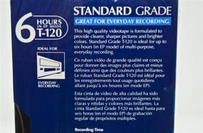 img 1 attached to 📼 10 Pack of Maxell Standard Grade T-120 VHS Cassettes - 6 Hours Each