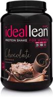 ideallean nutritional supports servings chocolate logo