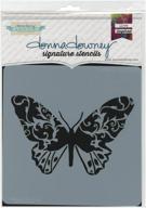 donna downey stencils dd st 82 butterfly logo