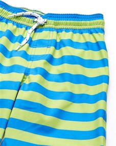 img 1 attached to 🦈 Boys' Green Sharks Swimwear Trunks by Amazon Essentials
