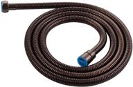 🚿 ultimate convenience: 79-inch extra long shower hose - no tangles, flexible & durable metal handheld shower head hose in oil rubbed bronze - perfect replacement for bidet sprayers! логотип