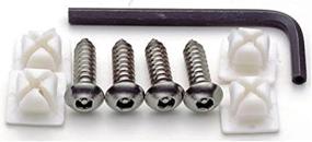 img 4 attached to 🔒 Cruiser Accessories 81230 Locking Fasteners, Domestic-Stainless: Secure Your Ride with Reliable Stainless Steel Locks