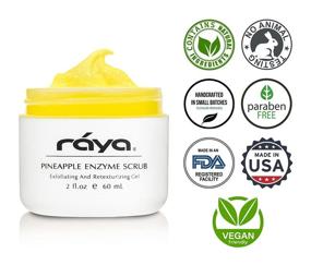 img 1 attached to Revitalize Your Skin: RAYA Pineapple Enzyme Facial Scrub for Combination Skin