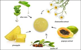 img 3 attached to Revitalize Your Skin: RAYA Pineapple Enzyme Facial Scrub for Combination Skin