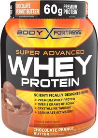 img 4 attached to Body Fortress Super Advanced Whey Protein: 🏋 Chocolate Peanut Butter Powerhouse, 1.95 lb. (885 g)