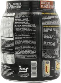 img 2 attached to Body Fortress Super Advanced Whey Protein: 🏋 Chocolate Peanut Butter Powerhouse, 1.95 lb. (885 g)
