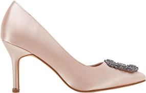 img 2 attached to 👠 Exquisite Wedding Stiletto: Elegant Pointed Women's Shoes for Classic Brides