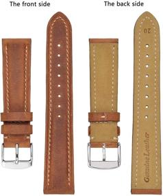 img 2 attached to 👌 Enhance Style with BISONSTRAP Vintage Leather Replacement Thread" or "Upgrade your Look with BISONSTRAP Vintage Leather Replacement Thread