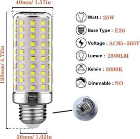 img 3 attached to Quick Incandescent Equivalent Warm Light - Non-dimmable