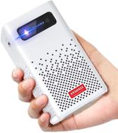anxonit portable projector speaker bluetooth logo