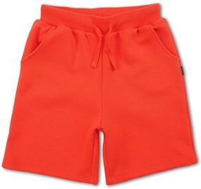img 4 attached to Dynamic Stretch Heather Boys' Shorts - Kid Nation's Active Clothing for Energetic Kids