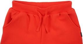 img 3 attached to Dynamic Stretch Heather Boys' Shorts - Kid Nation's Active Clothing for Energetic Kids