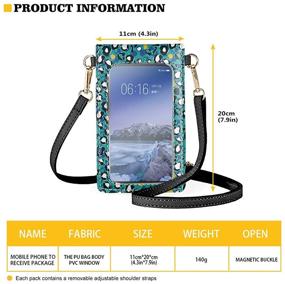 img 2 attached to JEOCODY Dream Catcher Screen Smartphones Women's Handbags & Wallets in Crossbody Bags