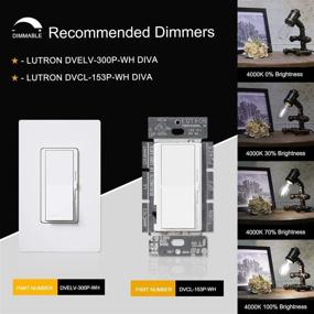 img 1 attached to 💡 CRLight Dimmable Daylight Filament Bulb for Industrial Electrical Use