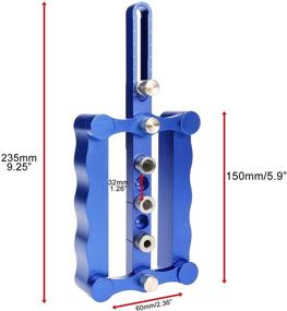 img 3 attached to HighFree Self Centering Doweling Jig: Precision Metric Dowel 6/8/10mm Drilling Tools for Woodworking Enthusiasts