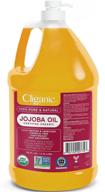 cliganic organic jojoba 128oz gallon logo