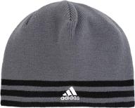 adidas team leverage beanie grey sports & fitness логотип