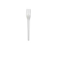 🌱 eco-friendly compostable 6 inch plastic fork - case of 1,000, ep-s012 logo