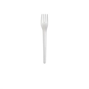 img 3 attached to 🌱 Eco-Friendly Compostable 6 inch Plastic Fork - Case of 1,000, EP-S012