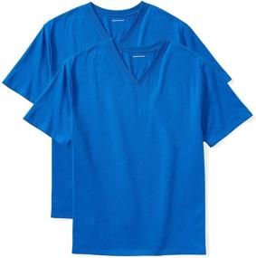 img 3 attached to Amazon Essentials 2 Pack Short Sleeve T Shirt