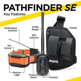 img 3 attached to 🐕 Dogtra Pathfinder Series GPS Tracking & Training E-Collar: 9-Mile Range, 21-Dog Expandable Waterproof Smartphone with 2-Second Update Rate, No Subscription Fee, Free Satellite Map