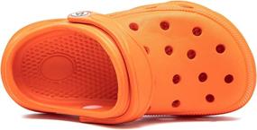 img 1 attached to Classic Lightweight Graphics Slippers Toddler Boys' Shoes : Clogs & Mules