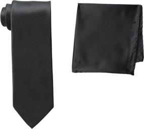 img 1 attached to 👔 Finely-crafted Stacy Adams Satin Solid Extra Men's Accessories: Exquisite Ties, Cummerbunds & Pocket Squares