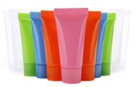 plastic container cleanser cosmetic emulsion logo