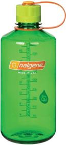 img 4 attached to 🍉 Nalgene Tritan Narrow Mouth Water Bottle, Melon Ball, BPA-Free - 32oz (342025)